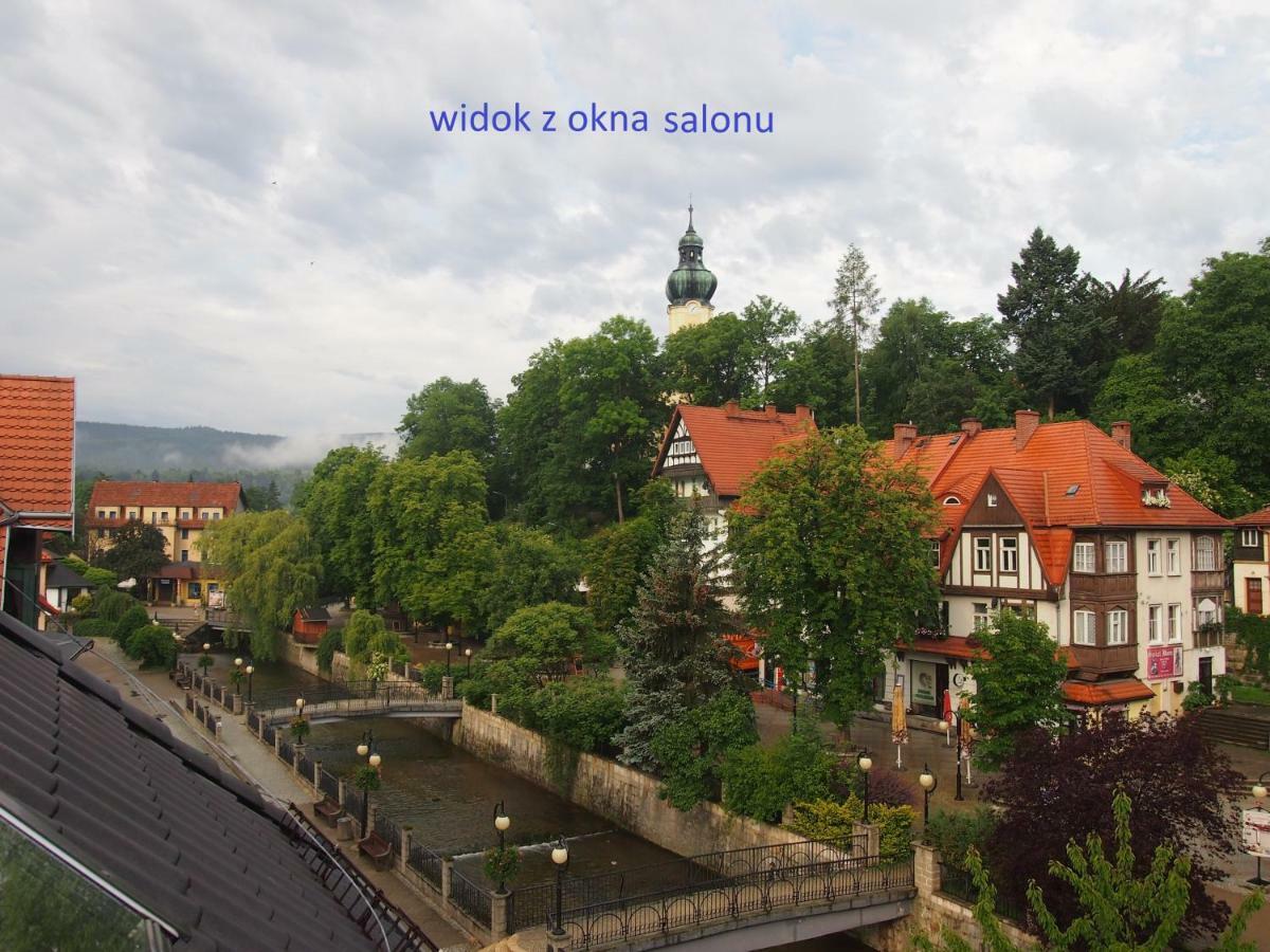 Apartament Przy Deptaku Z Miejscem Parkingowym Поляниця-Здруй Екстер'єр фото